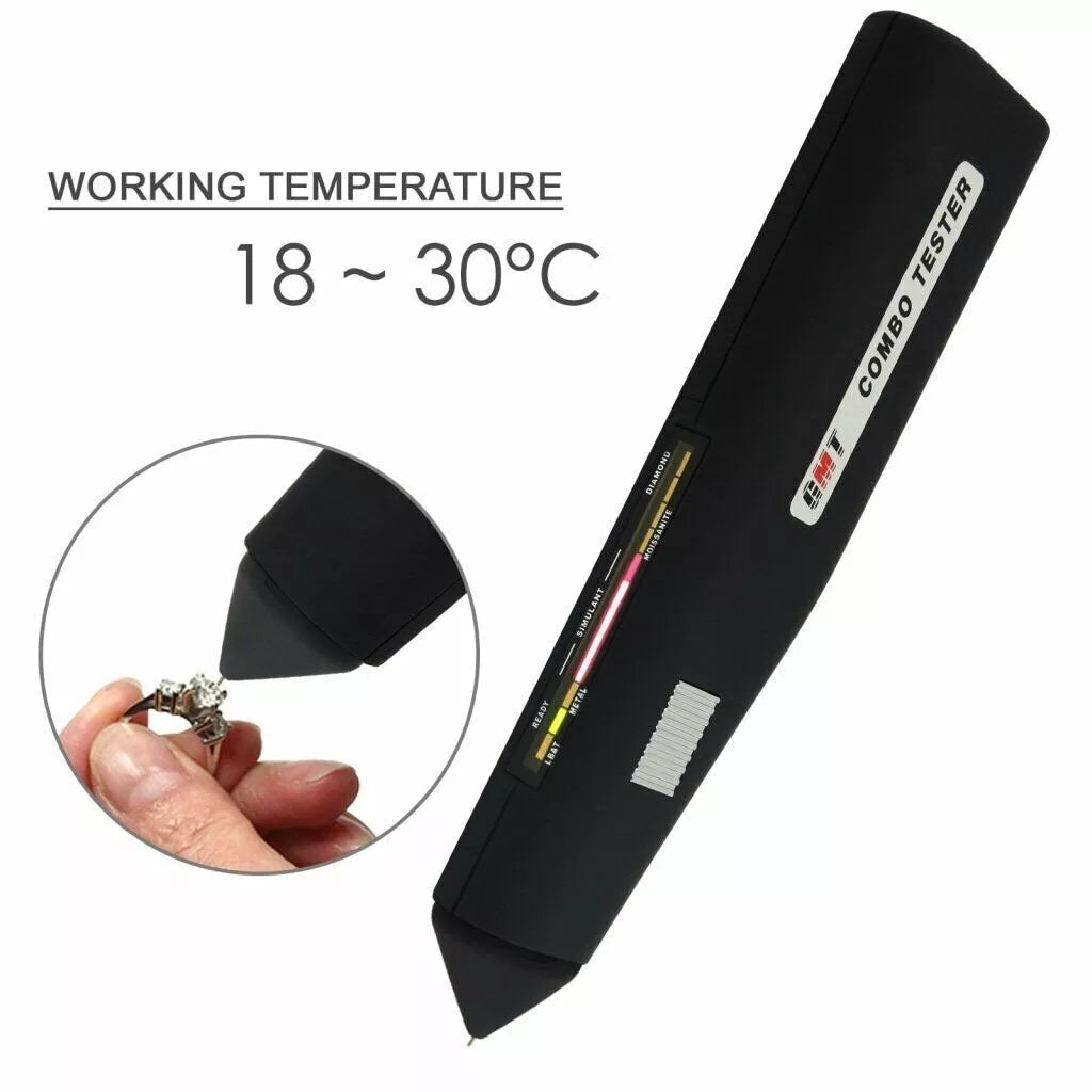 Diamond & Moissanite Diamond Tester Jeweler Tool Tests Via Ultraviolet UV Light For Fakes