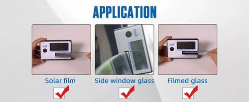 Window Film Tint Meter Glass IR UV VL Infrared Visible Light Tester LS162