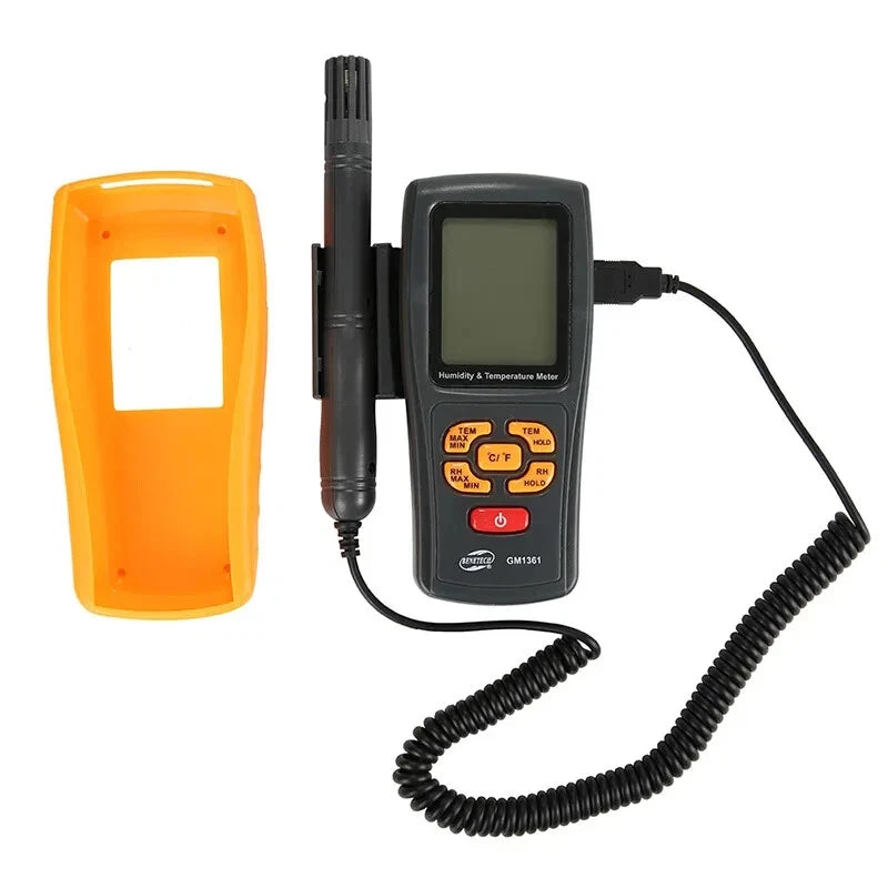 Humidity & Temperature Hygrometer Meter Tester Reader Measures LCD GM1361
