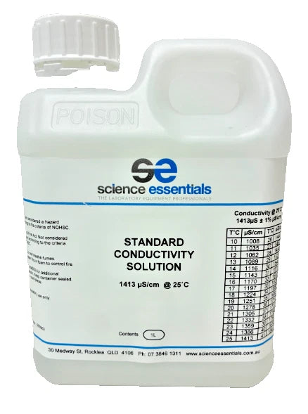 Conductivity EC Calibration Solution 1L ( 1413 uS/cm ) - 1000ml Standard