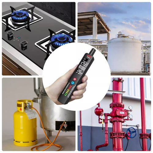 Portable Gas Leak Temperature Humidity Detector Air Tester LCD Display BSIDE X4A