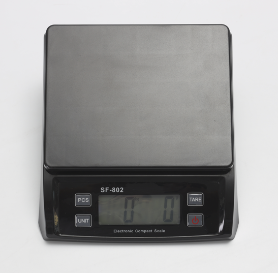 Electronic Digital Scale Balance 30kg x 1g Weighing Counting Stainless Steel Pan