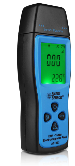 EMF Tester Electromagnetic Radiation Detector Meter Dosimeter Digital LCD AS1392