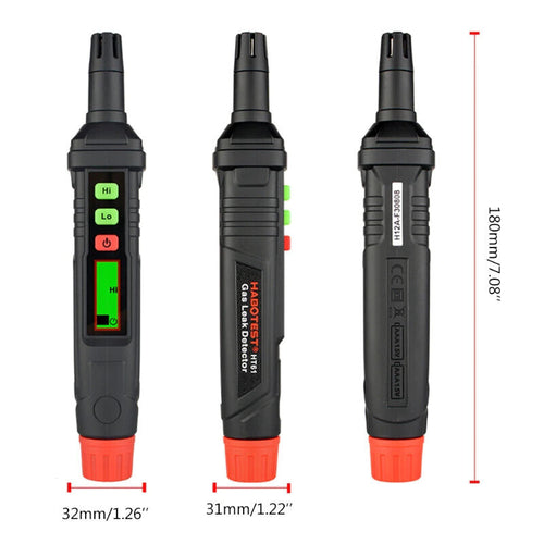 Gas Analyzer Combustible Gas Detector Gas Leak Locator Flammable Natural Gas