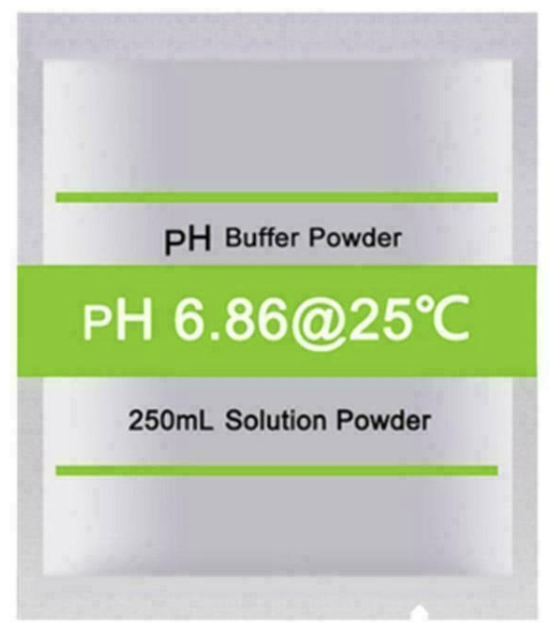 10 x pH 6.86 @ 25'C Buffer Powders Satchel Standard to make 250ml Solu