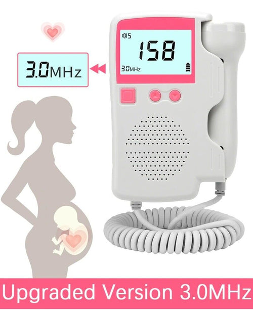 Fetal Doppler Baby Monitor Doppler for Pregnant Women No Radiation
