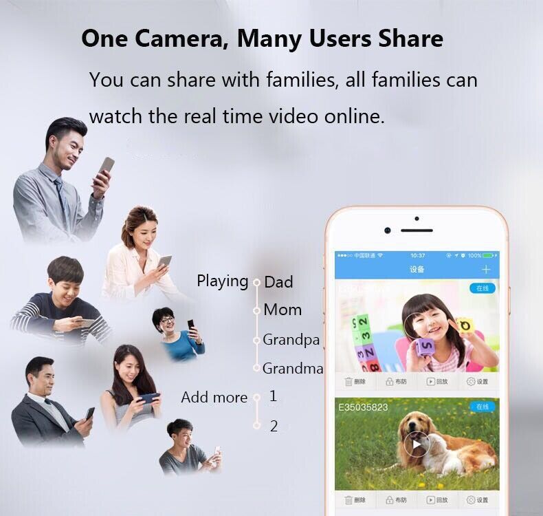 Mini Camera Wireless Security Remote Control Surveillance Night Camcorder 1080P