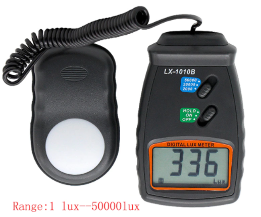 Digital Light Lux Meter Luxmeter Measure 0~50,000 Photometer illuminance LX1010B
