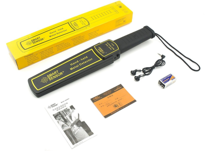 Metal Detector Handheld Security Weapon Pinpointer Scanner Smart Sensor AR954