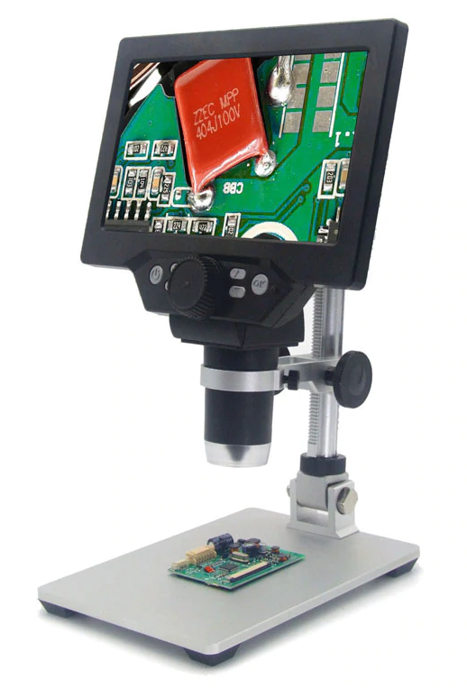 Microscope Digital  7 Inch LCD Display 12MP 1-1200 Amplification Magnifier G1200