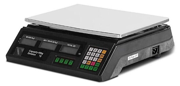 Scale Digital Electronic Balance Food Pricing Store Market Weighing AC Power
