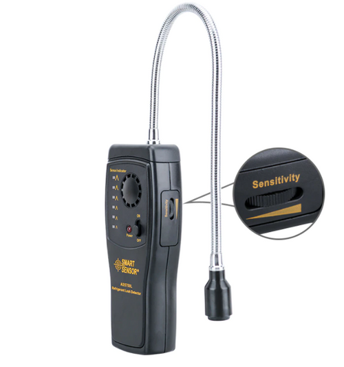 Leak Detector Freon Gas Analyzer Tester CFCs HCFCs HFCs Halogen Refrigerant