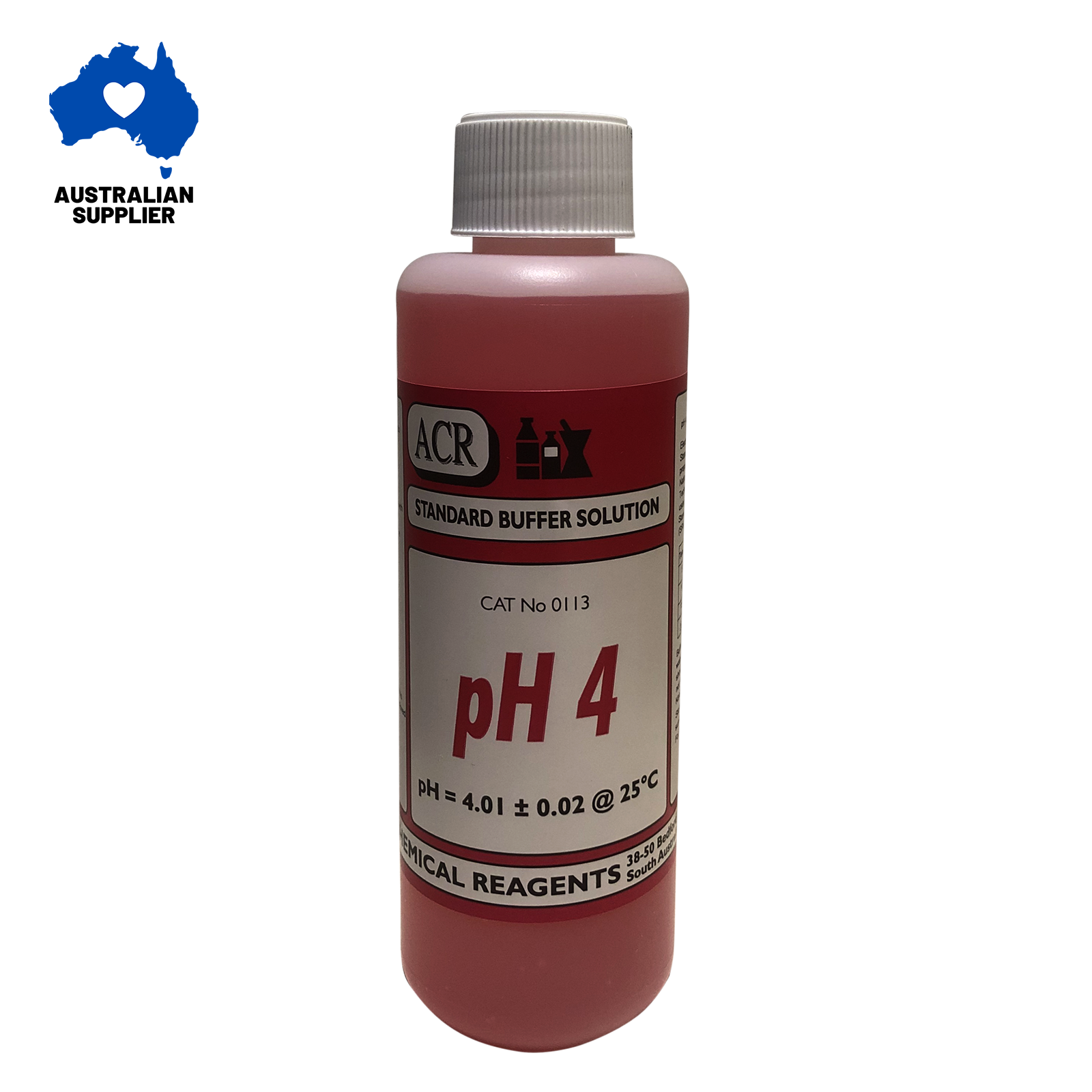 Calibration Solution Buffer PH 4.00 200 ml For pH Meters