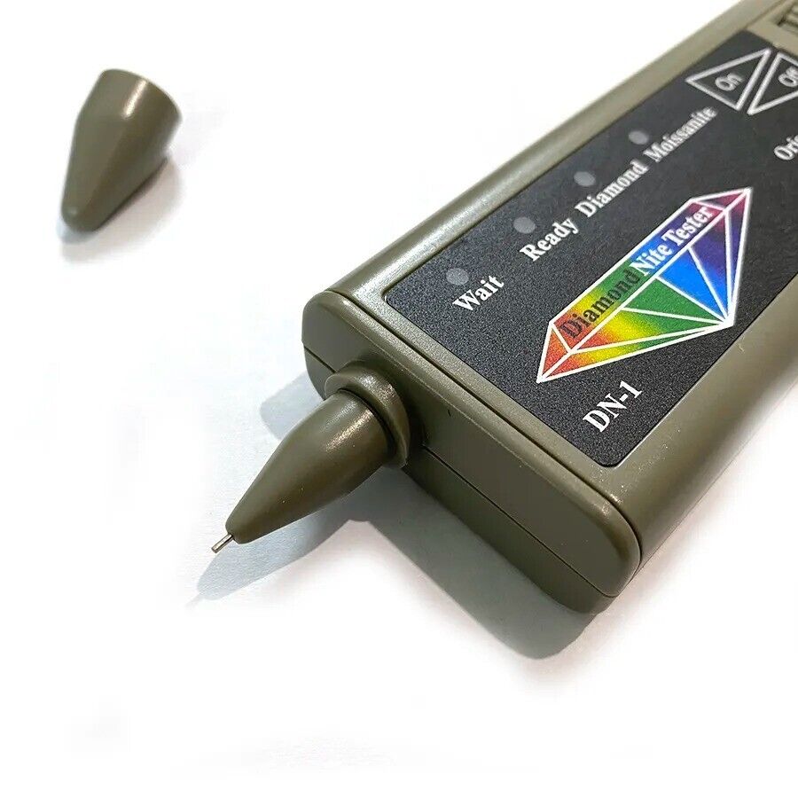 Diamond & Moissanite 2 in 1 Detector Gemstone Jewelry Tester Indicator Measures