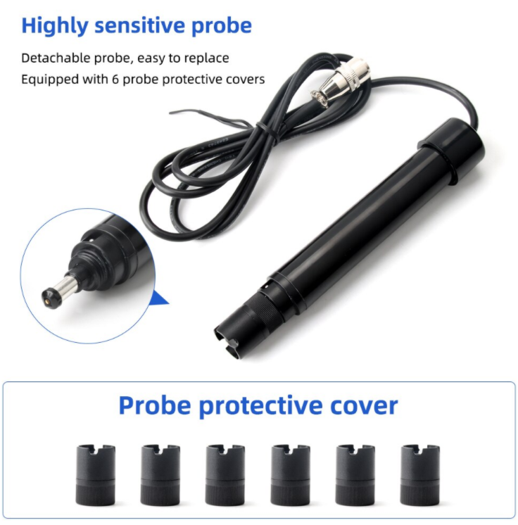 Dissolved DO Oxygen Meter Probe Tester 0-40mg/l saturation: 0.0-300% DO9100