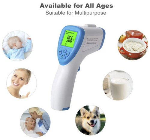 IR Thermometer Forehead Non-contact Infrared Temperature Digital Body Baby Adult