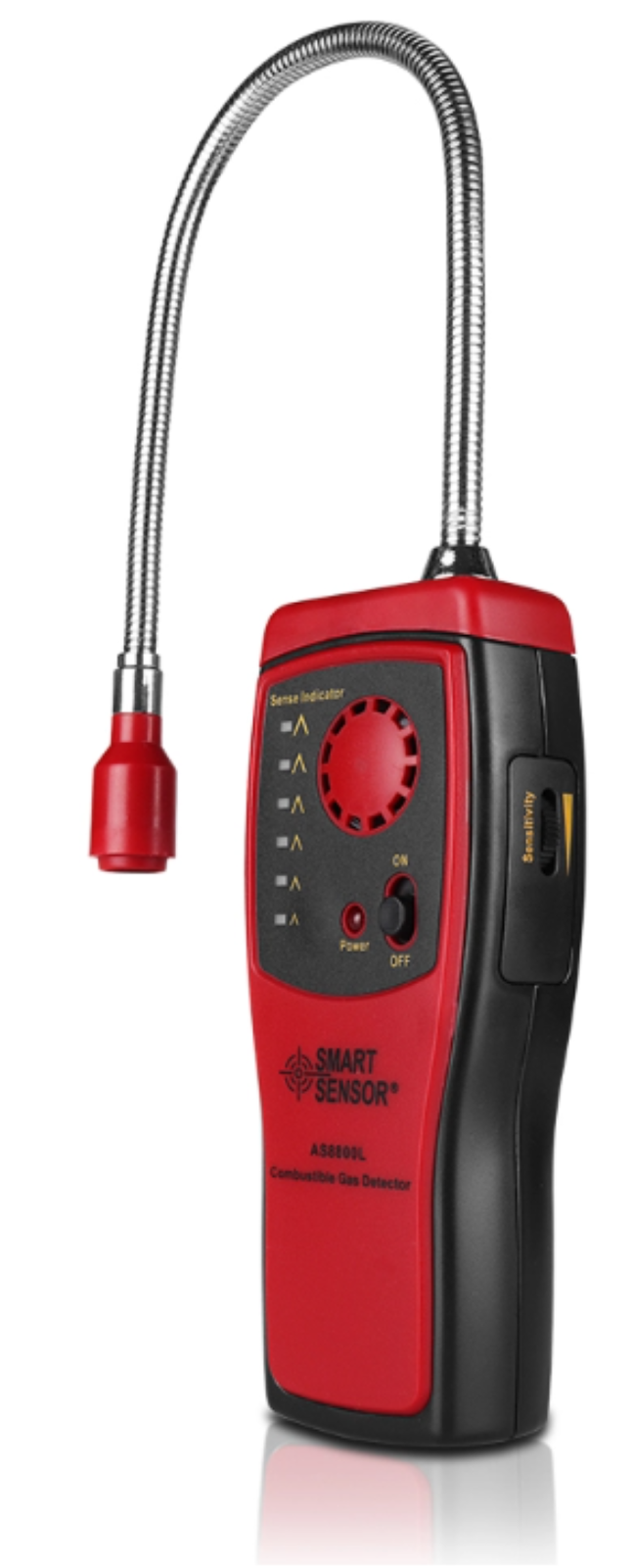 Gas Analyzer Combustible Gas Detector Gas Leak Locator Flammable Natur