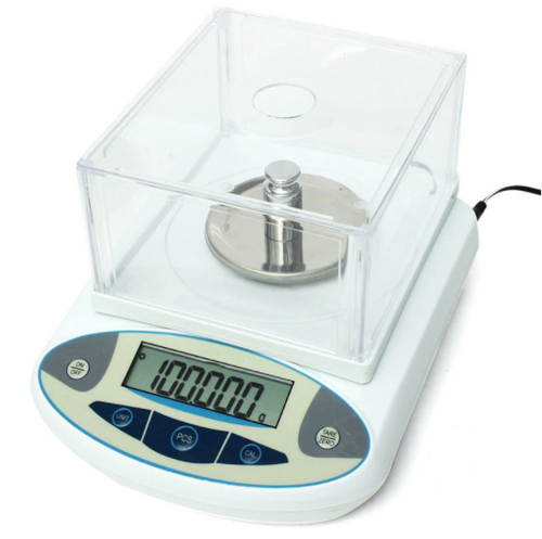 Electronic Scales Balance Weigh 500g x 0.01g High Analytical Precision Weighing
