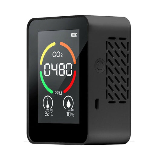 Carbon Dioxide Temperature Humidity Meter 3 in 1 Detector CO2 Air Quality Monitor