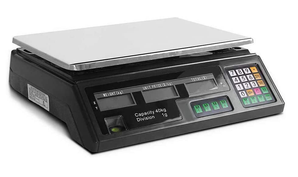Scale Digital Electronic Balance Food Pricing Store Market Weighing AC Power