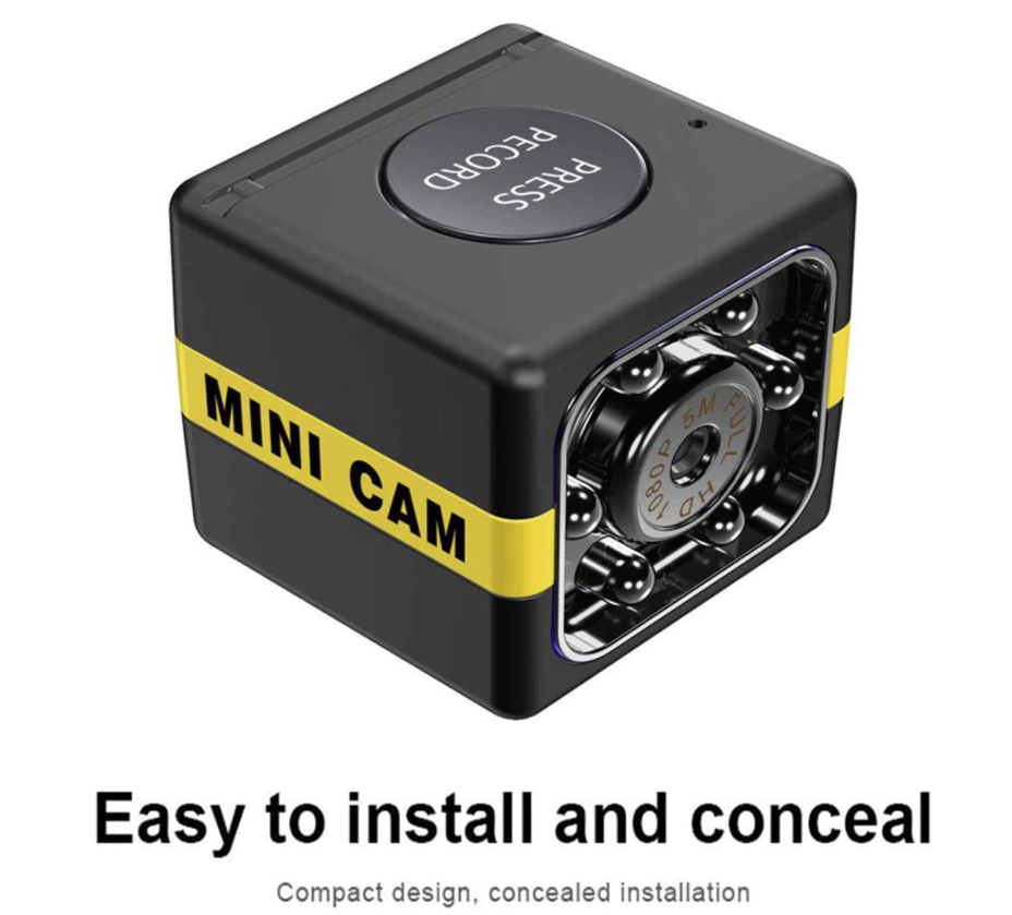 COP CAM Security Camera Motion Detection Night Vision Recorder HD Mini Cam DM