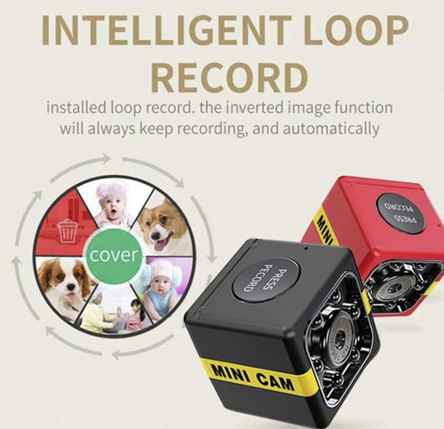 COP CAM Security Camera Motion Detection Night Vision Recorder HD Mini Cam DM