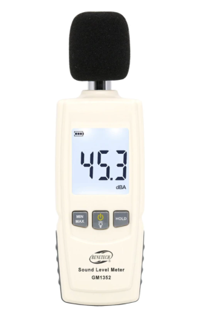 Sound Level Meter Noise Tester 30-130dB Decibel Test Monitor Digital LCD GM1352