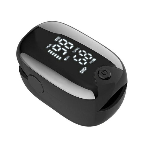 Pulse Oximeter Blood Oxygen Saturation Meter Heart Rate Monitor LED Display