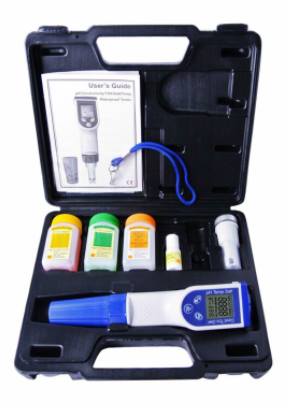 pH EC TDS Salinity mV ORP Temperature 6 in 1 Meter Water Tester Waterproof IP57