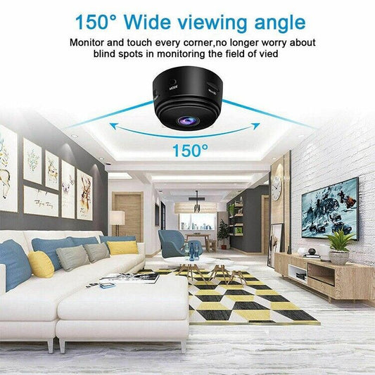 Mini Camera Wireless Spy Security Remote Control Surveillance Night Camcorder