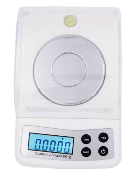Electronic Scales Mini Balance 50g x 0.001g High Precision Analytical Weighing