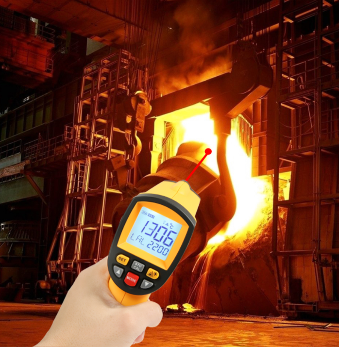 Non Contact Infrared Thermometer -30~1150°C Temperature Laser Gun High Temp IR