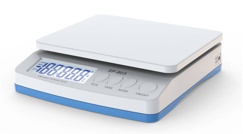 Electronic Digital Scale Balance 10kg x 1g Weighing Counting Stainless Steel Pan