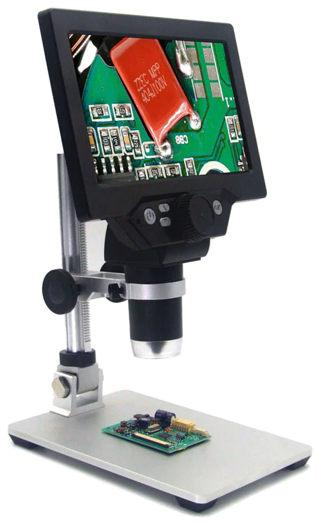 Microscope Digital  7 Inch LCD Display 12MP 1-1200 Amplification Magnifier G1200