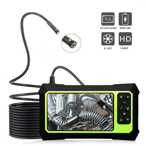 Endoscope Borescope Camera 5m Cable Waterproof Industrial 8mm Lens 10080P