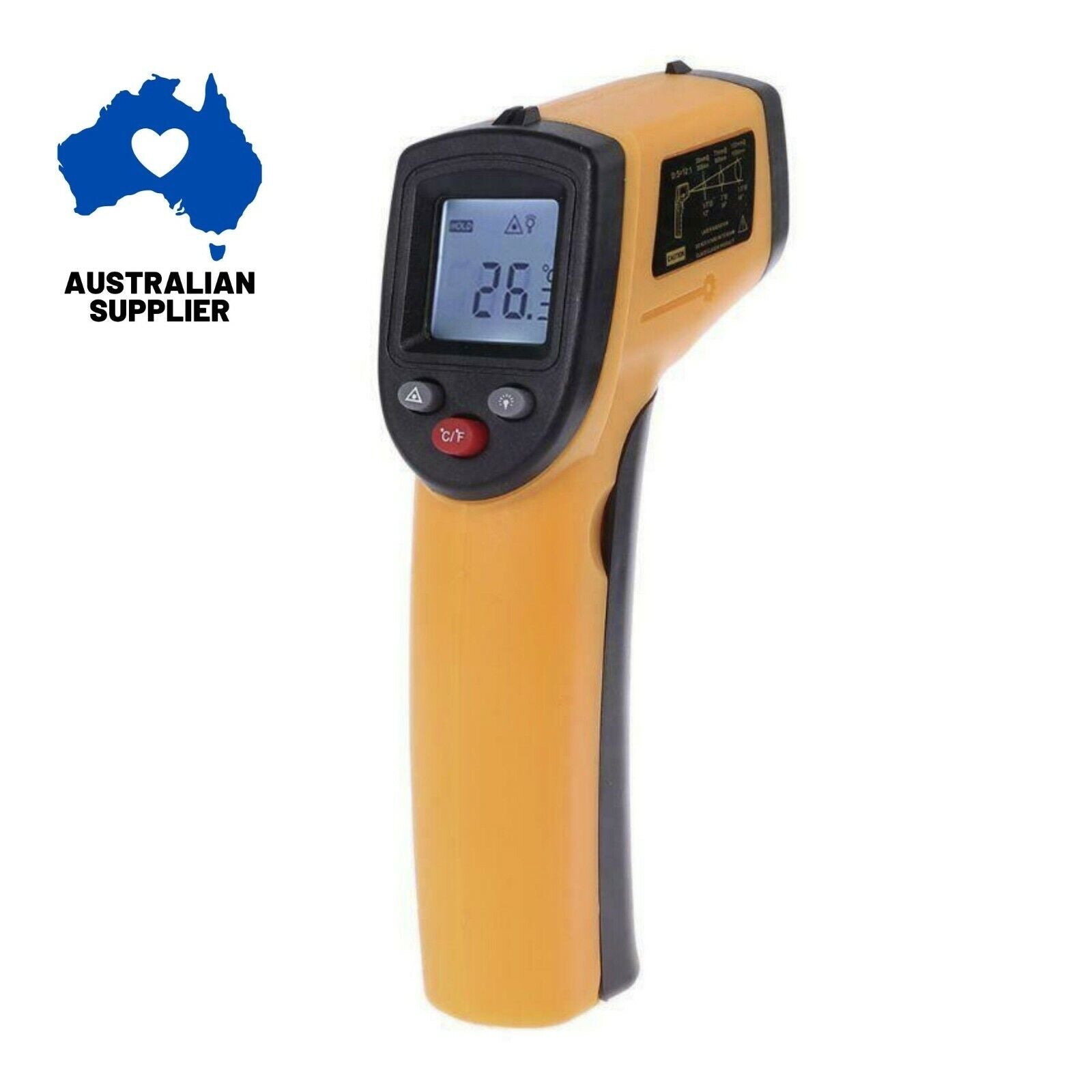 Non Contact Infrared Thermometer Temperature Laser Gun -50 to 400 °C Benetech IR