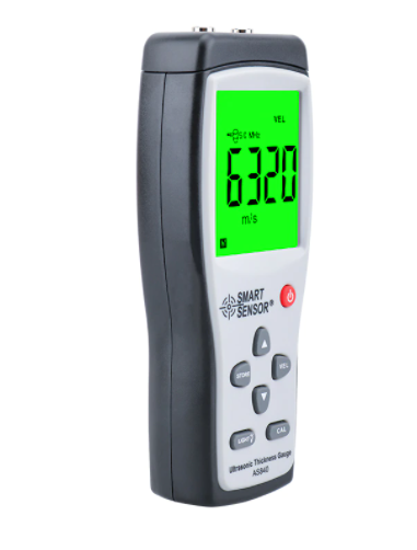 Ultrasonic Thickness Gauge Tester Sound Velocity Meter Metal Width Meter AS840