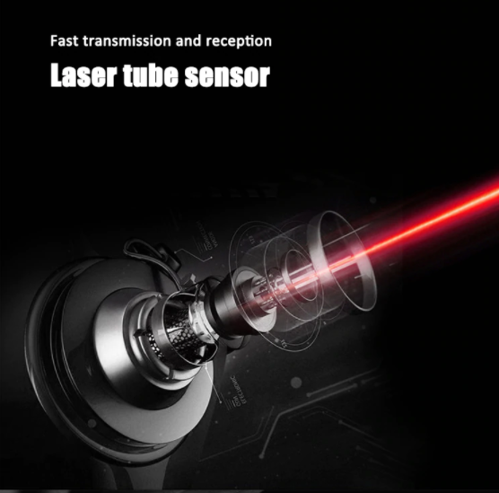 Photo Tachometer Non-Contact Laser Digital 99999RPM Tach Tester Meter LCD