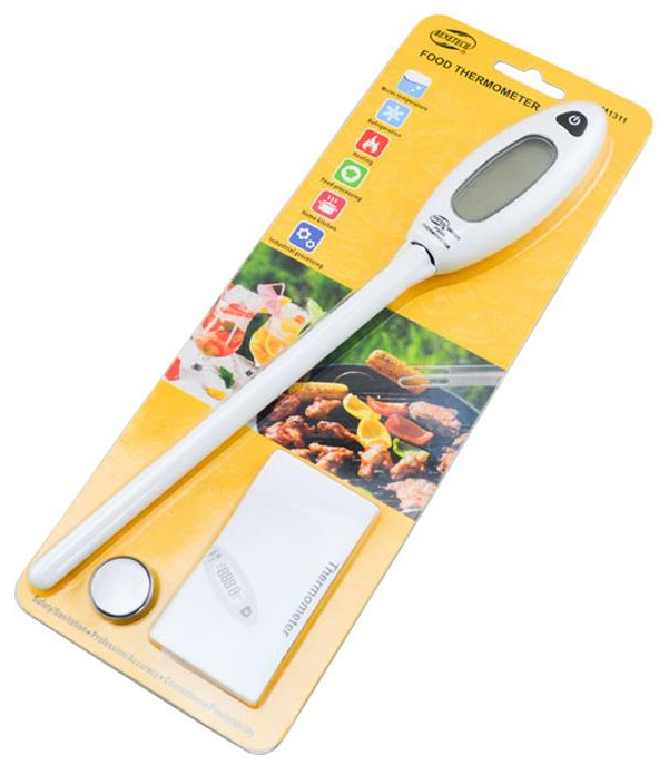 Digital Food Thermometer Kitchen Temperature Cooking Meat S/Steel Stab Probe
