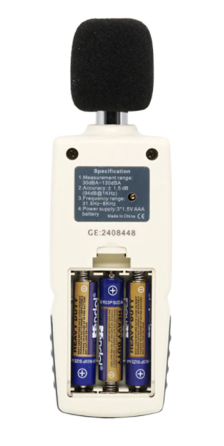 Sound Level Meter Noise Tester 30-130dB Decibel Test Monitor Digital LCD GM1352