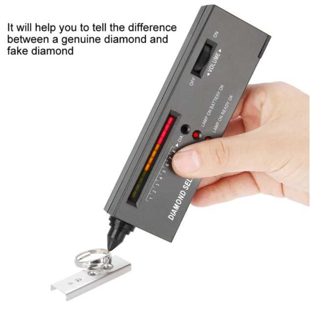 Diamond Tester Jeweler Tool Portable Gemstone Testing Device Meter Jeweler