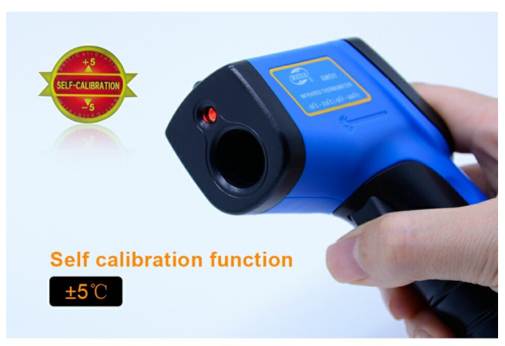 Non-Contact Temperature -50°C~530°C IR Temp Gun Infrared Thermometer GM531-B
