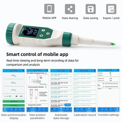 PH Meter Spear Tip Digital Auto Calibrating  0.00~14.00 High