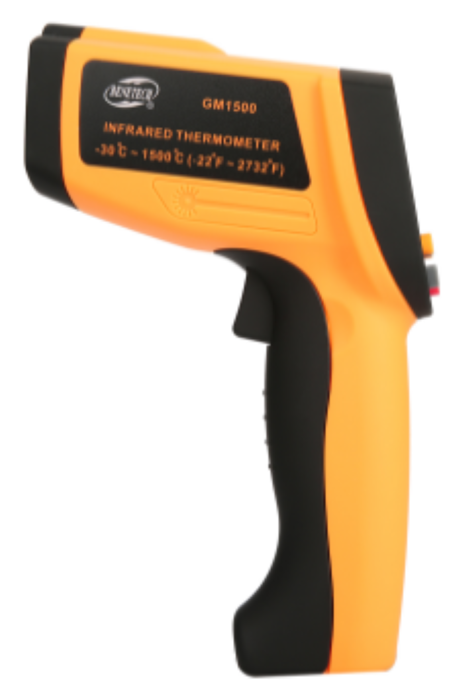 Non Contact Infrared Thermometer 200~1650°C Temperature Laser Gun High Temp IR