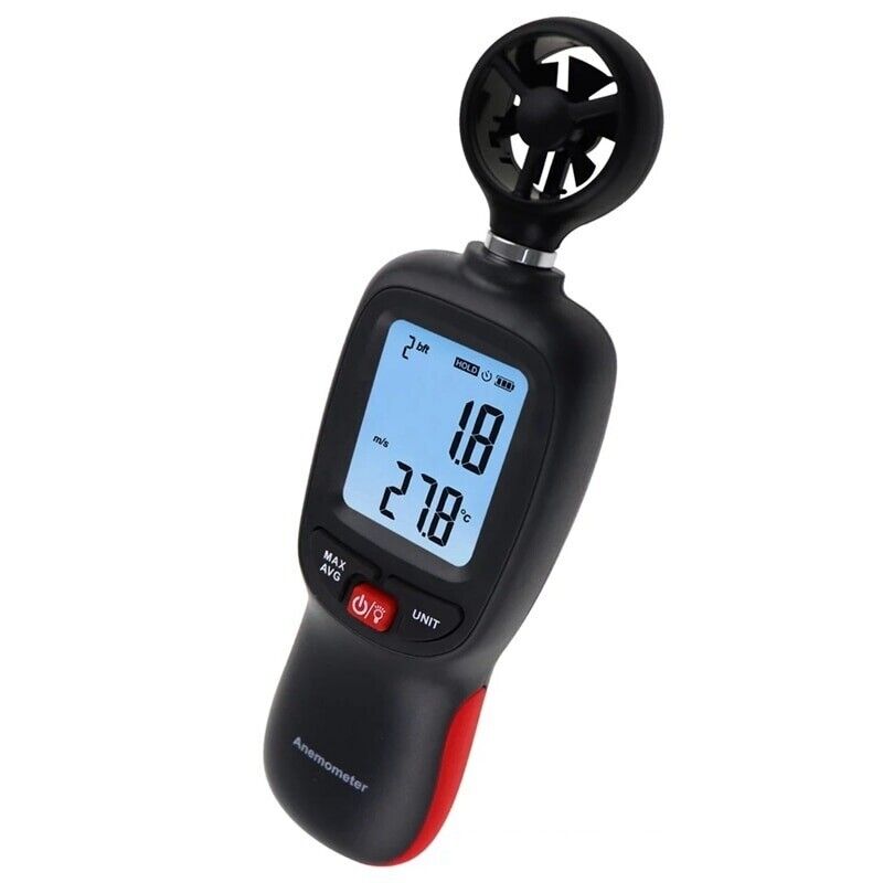 Digital Anemometer Wind Speed & Temperature Meter Air Flow Bluetooth WT82B