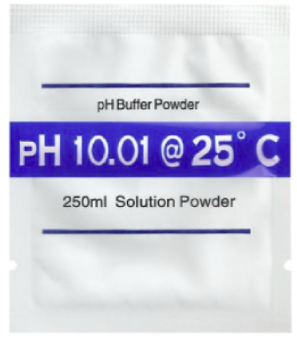 1 x pH 10.00 @ 25'C Buffer Powders Satchels to make 250ml solutions