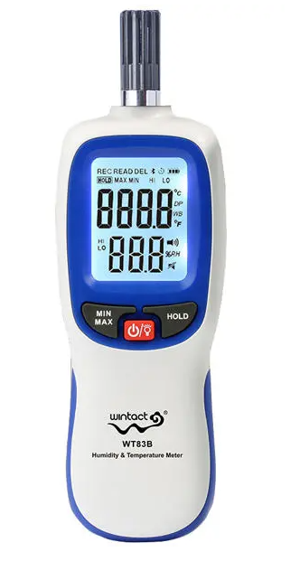 Temperature Humidity Data Logger Meter Tests LCD Temp Hygrometer WT83B