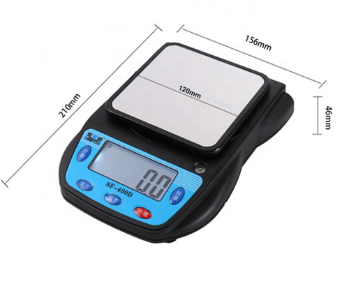 Digital Electronic Scales 600g x 0.01g Balance Weigh LCD Display Lab Industrial