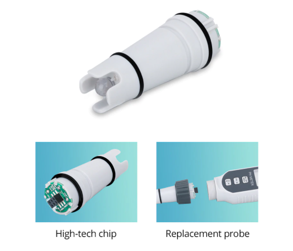 PH & Temperature Meter Digital Portable Water Quality Monitor Tester PH818