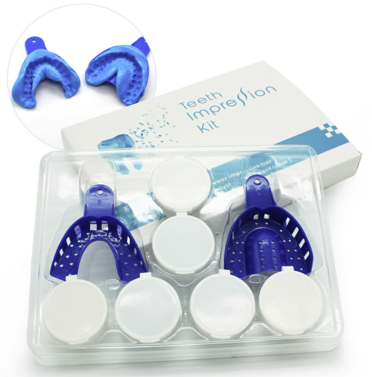 Dental Impression Kit With Putty For Teeth Whitening Grinder Guard and Aligner